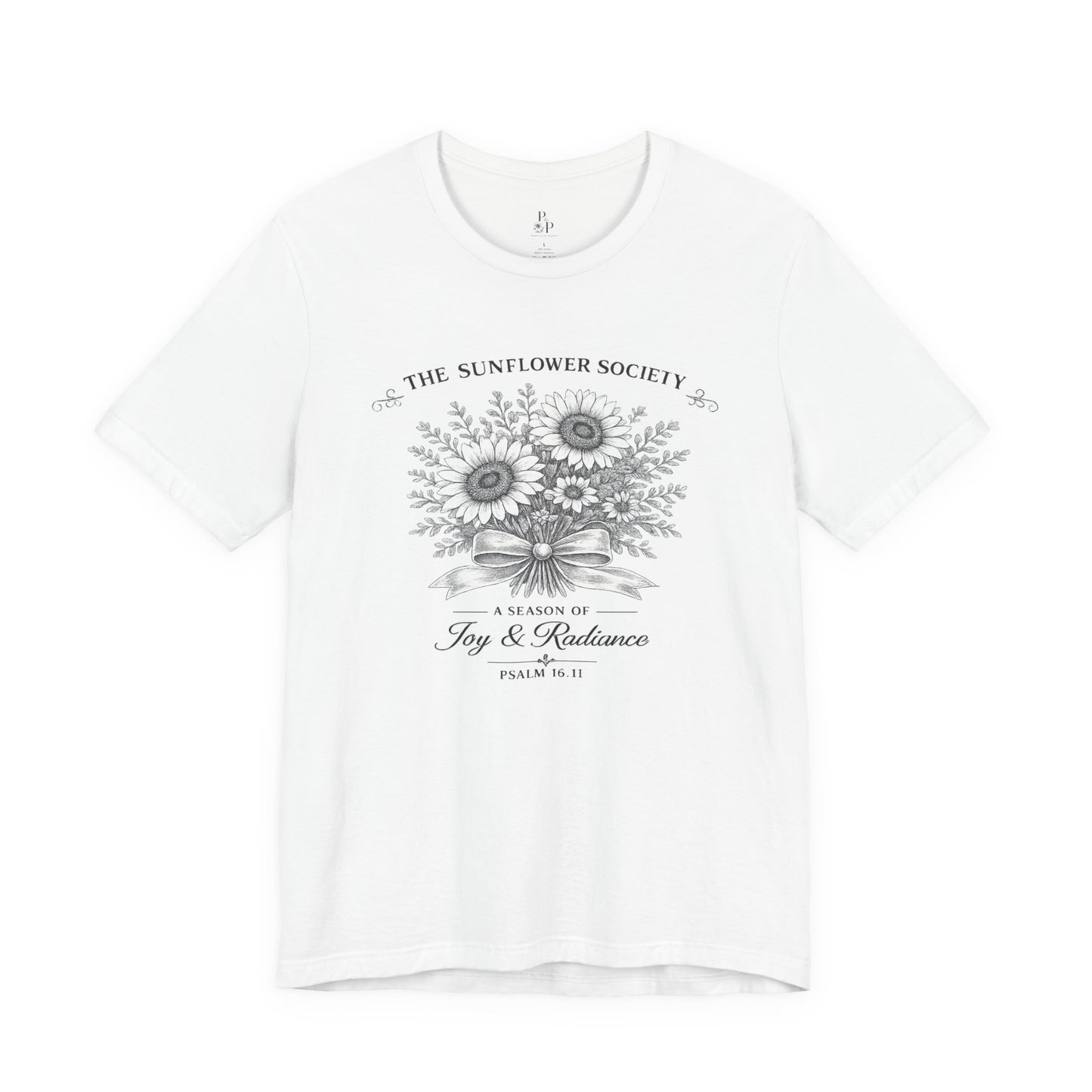 The Sunflower Society Mono chromatic - Unisex Jersey Short Sleeve Tee