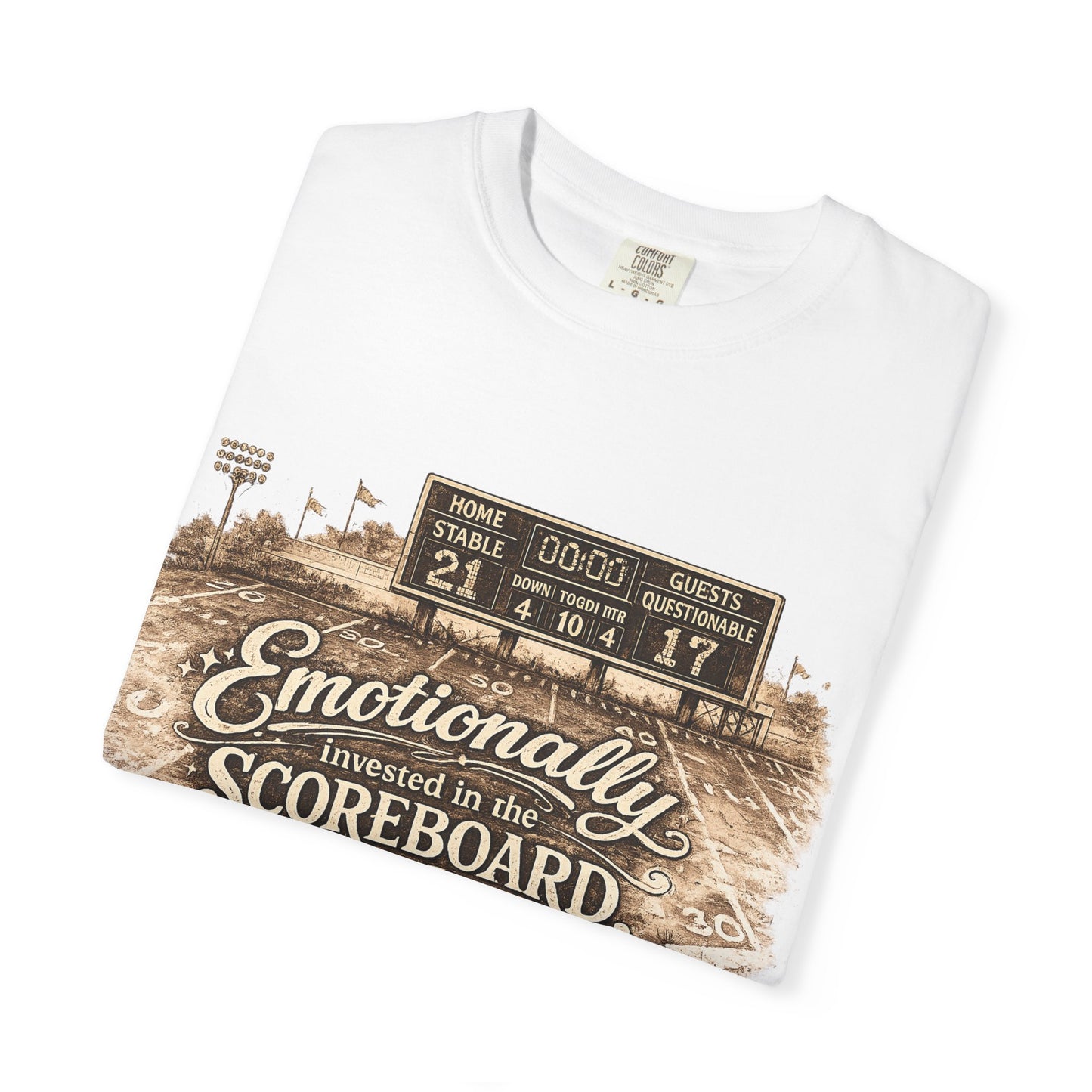 Emotionally invested - Unisex Garment-Dyed T-shirt