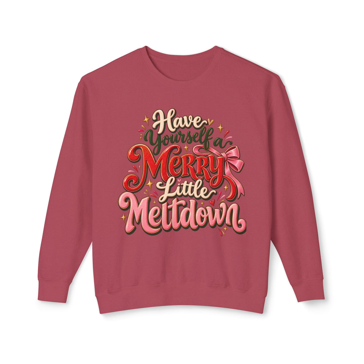 Have Yourself a Merry Little Melltown Sweatshirt | Christmas Typography