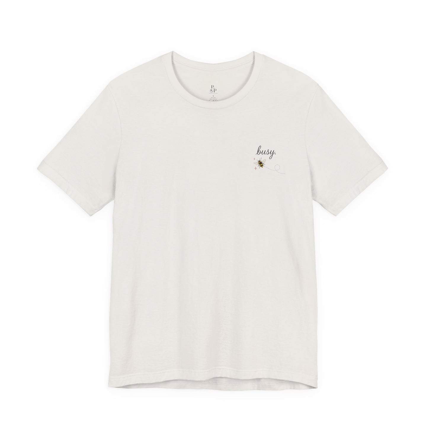 Busy. Be Still. Faith Graphic Tee Unisex Jersey Short Sleeve Tee