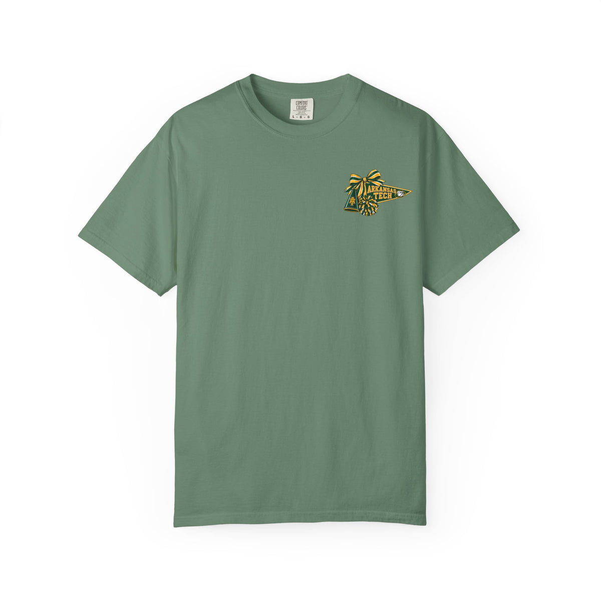 Sideline & Band Mom T-Shirt — "She’s On The Sideline, She Is Also In The Band" Football Cheer Tee
