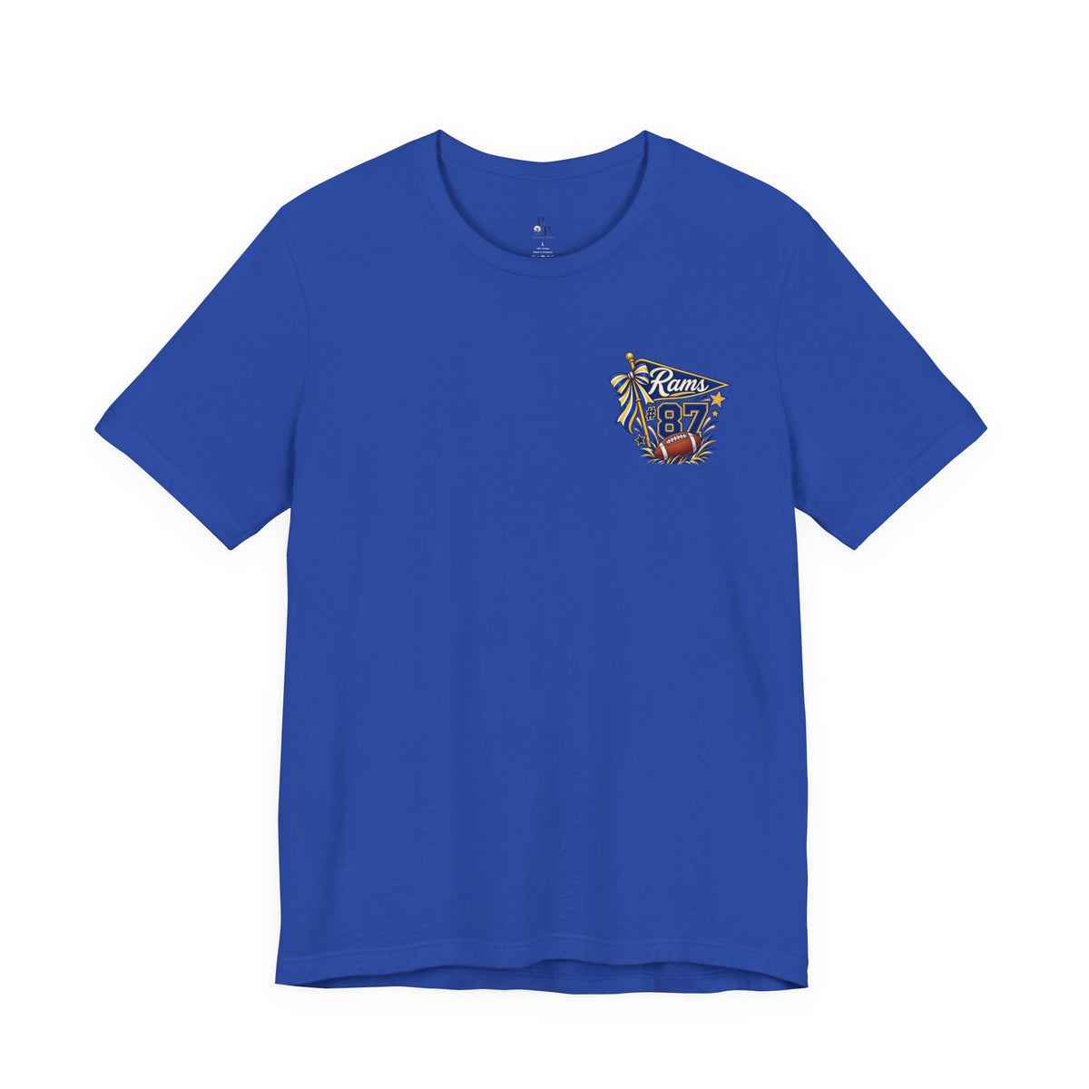 Rams 87 Football Pocket Tee