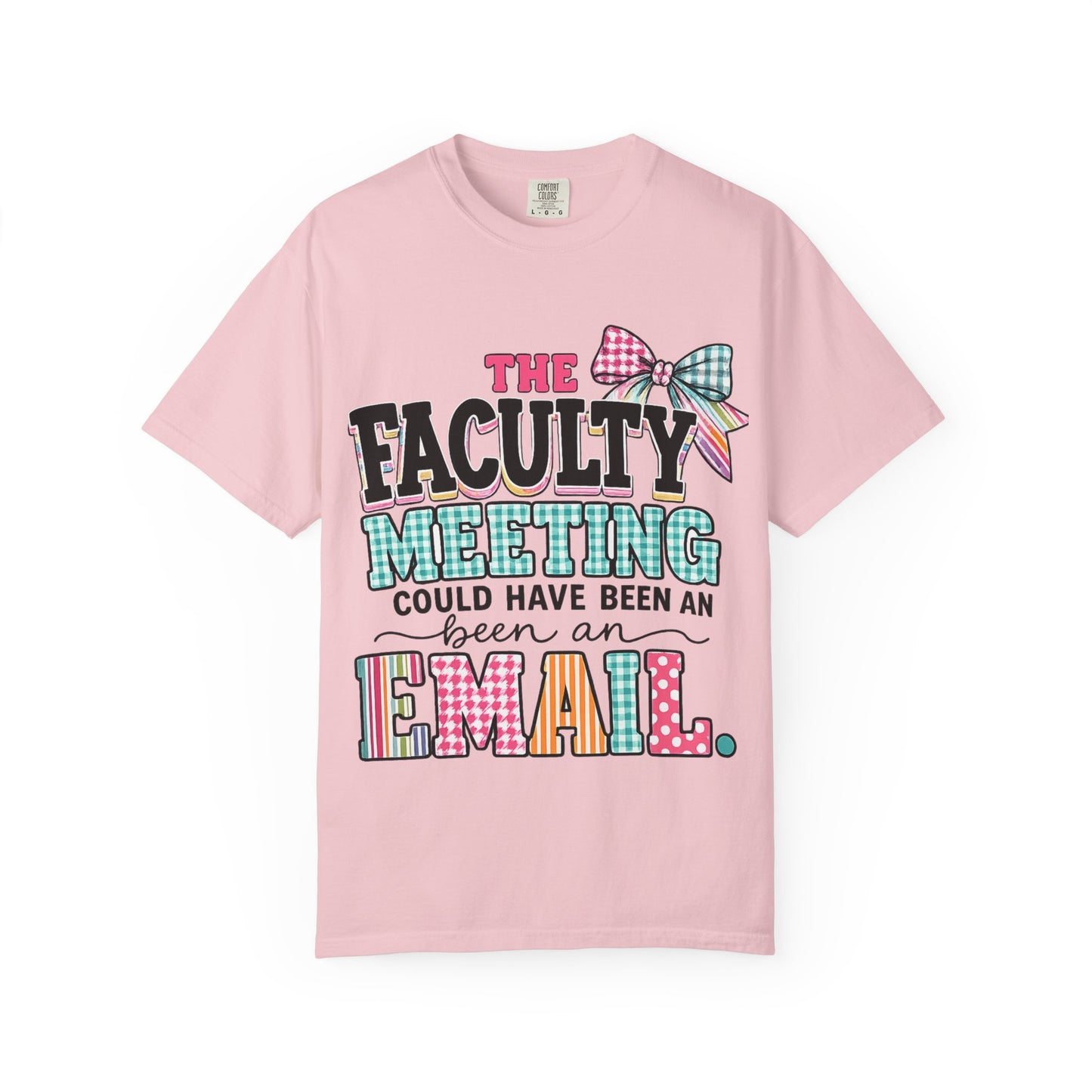 The Faculty Meeting - Unisex Garment-Dyed T-shirt