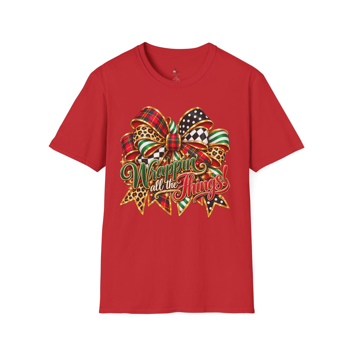 All the Jingles Christmas Bow T-Shirt