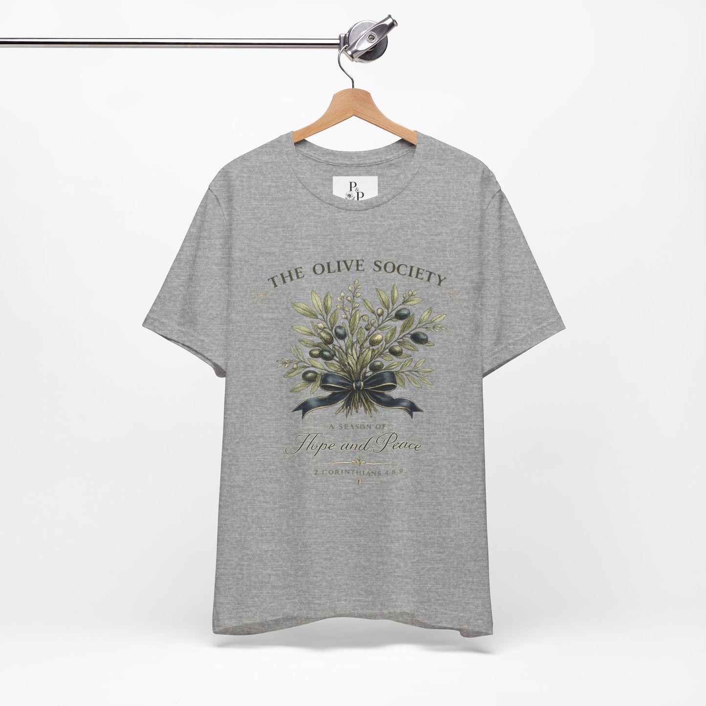 The Olive Society - Unisex Jersey Short Sleeve Tee