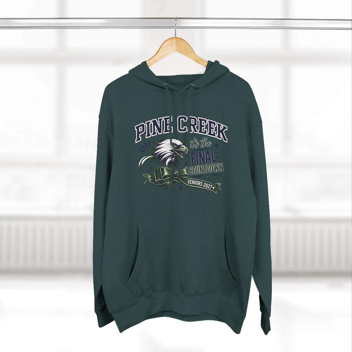 Pine Creek Custom Senior Three-Panel Fleece Hoodie