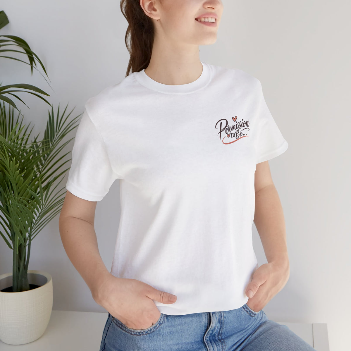 Unavailable Fox Girl Graphic Tee — Cute Relaxed Casual Shirt with 'Unavailable' Script