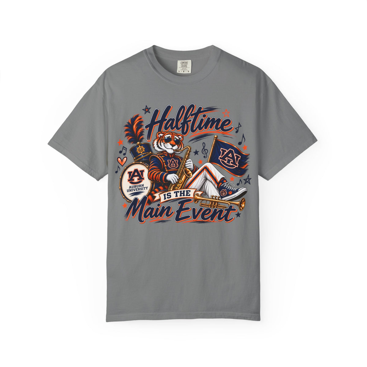 Halftime Is the Main Event T-Shirt — Vintage Football Game Day Tee