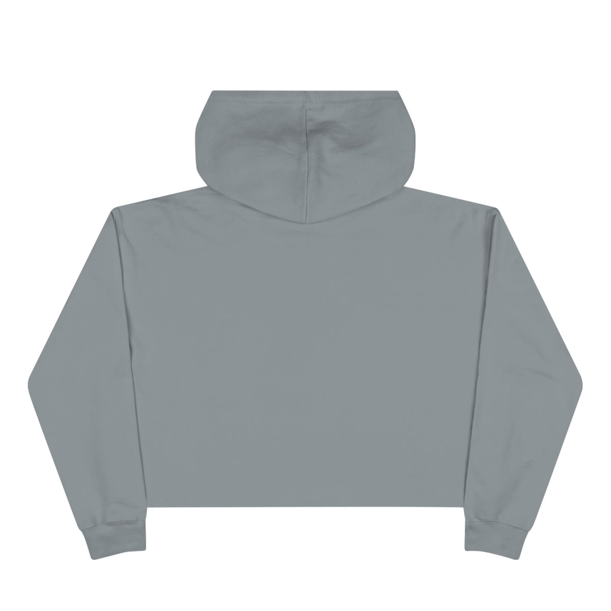 Bleacher Society Crop Hoodie — Game Day Plaid Bow Sports Fan Cropped Hoodie