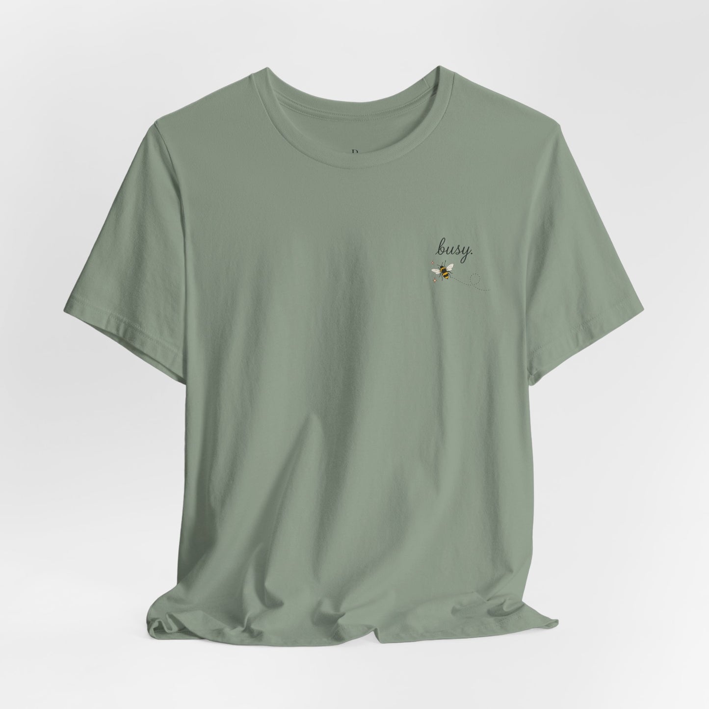 Busy. Be Still. Faith Graphic Tee Unisex Jersey Short Sleeve Tee