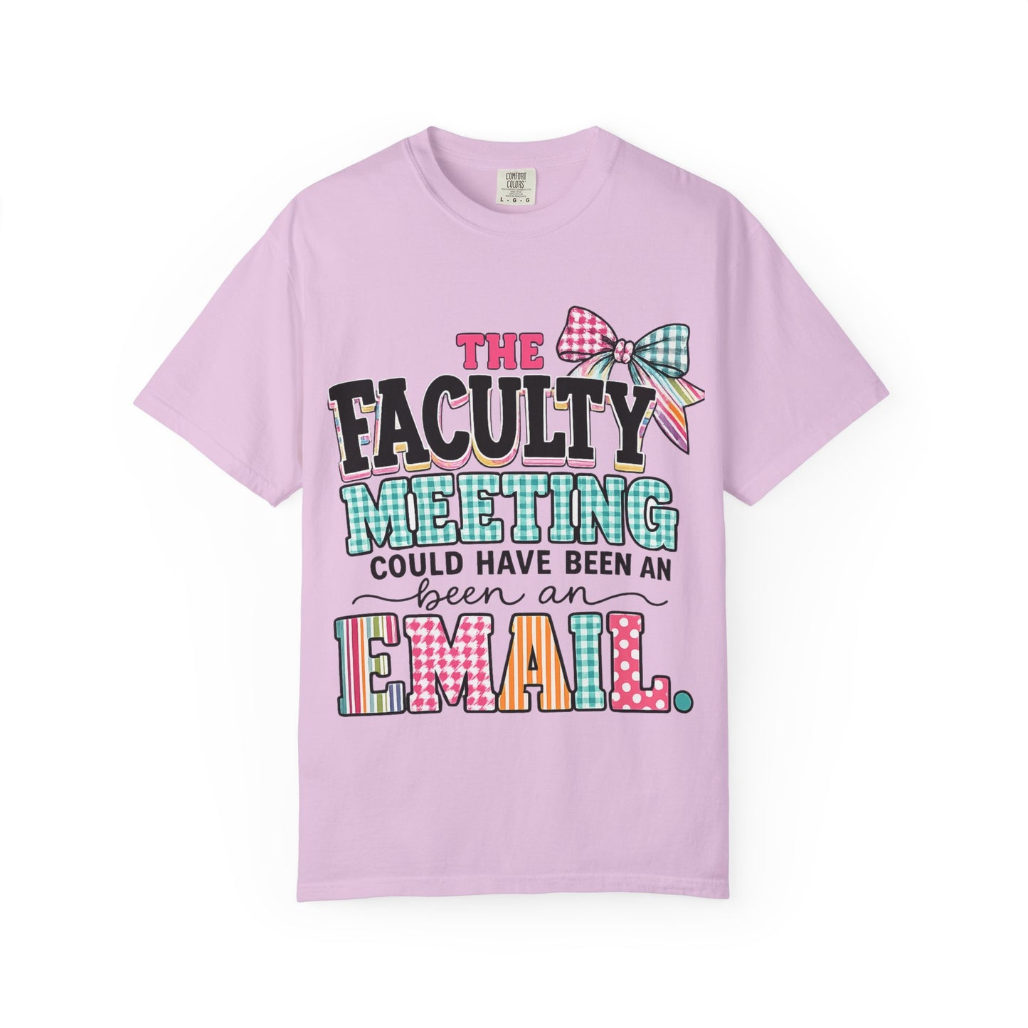 The Faculty Meeting - Unisex Garment-Dyed T-shirt