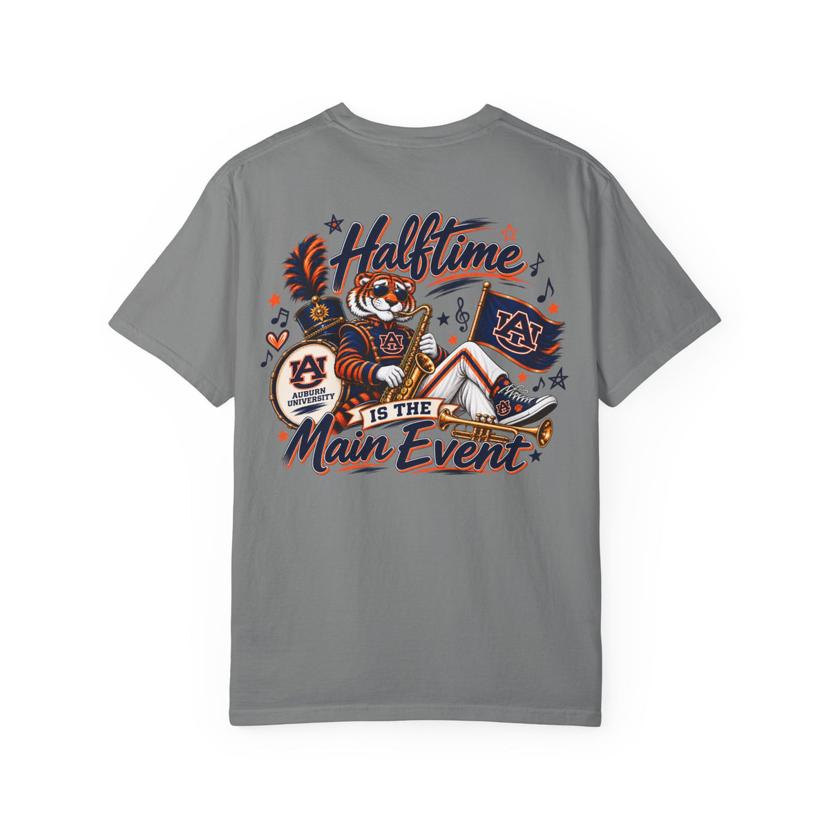 Auburn Halftime T-Shirt — 'Halftime is the Main Event' Game Day Tee