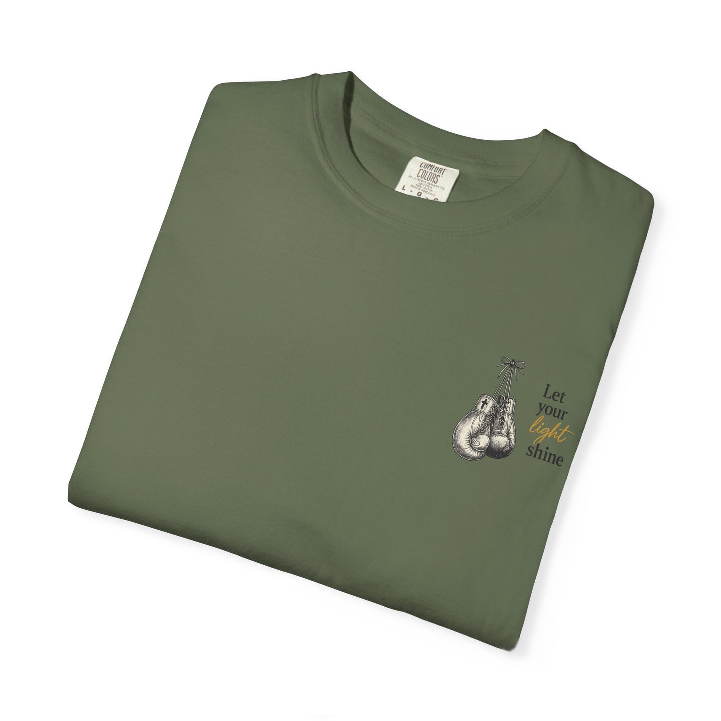 Fighting the Good Fight Grit & Grace collection -Unisex Garment-Dyed T-shirt