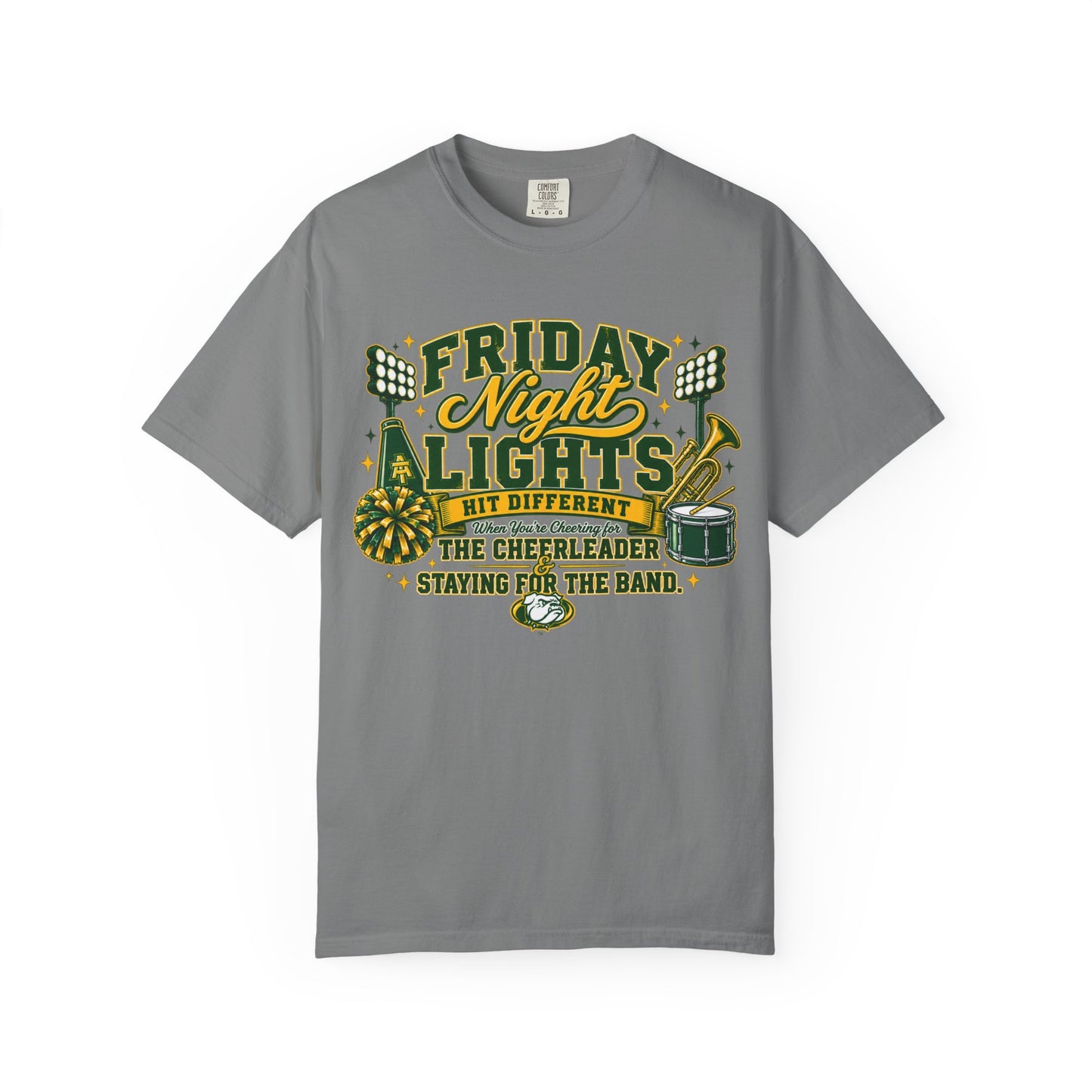 Friday Night Lights Football T-Shirt — Cheerleader & Band School Spirit Tee