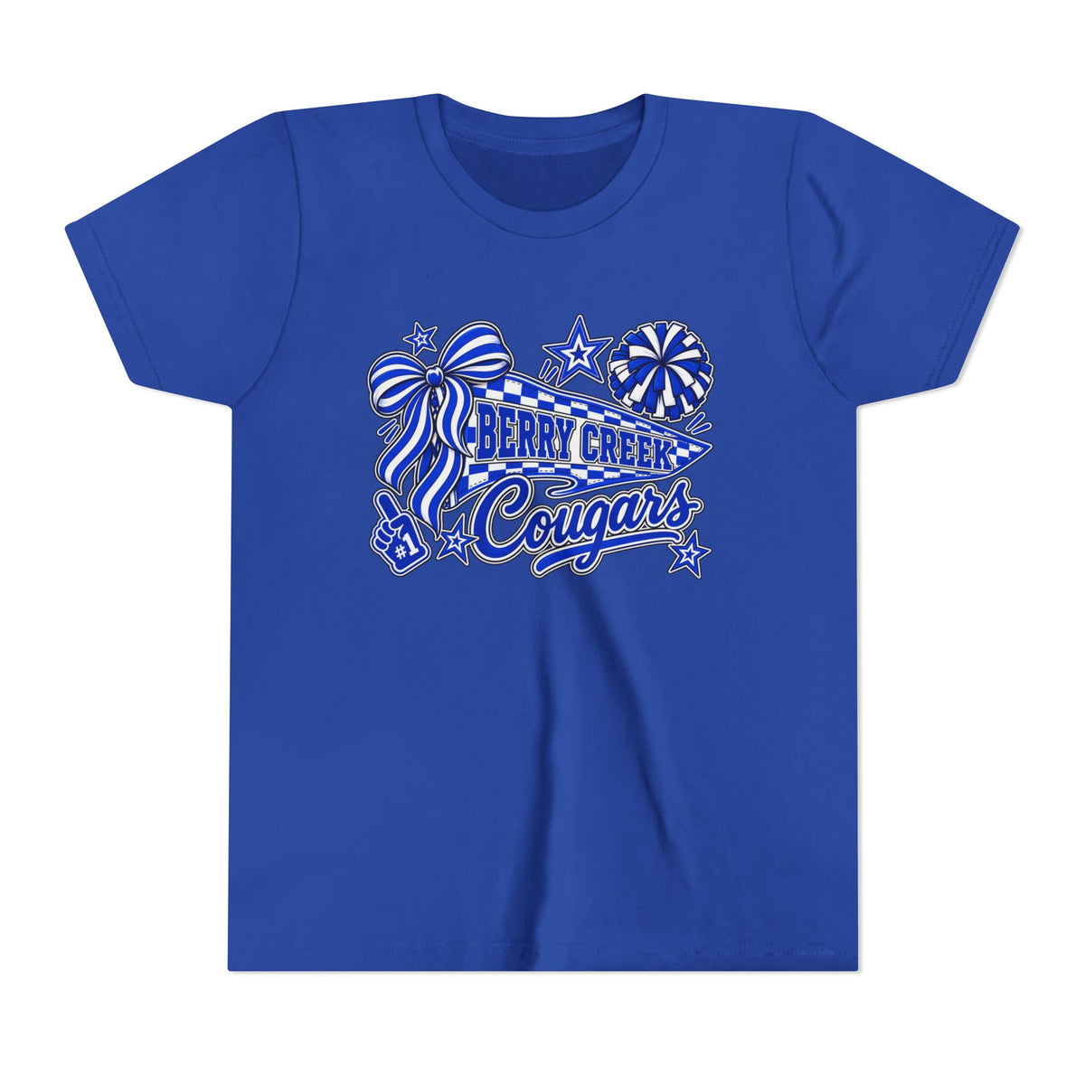 Berry Creek Custom Sideline Youth Short Sleeve Tee