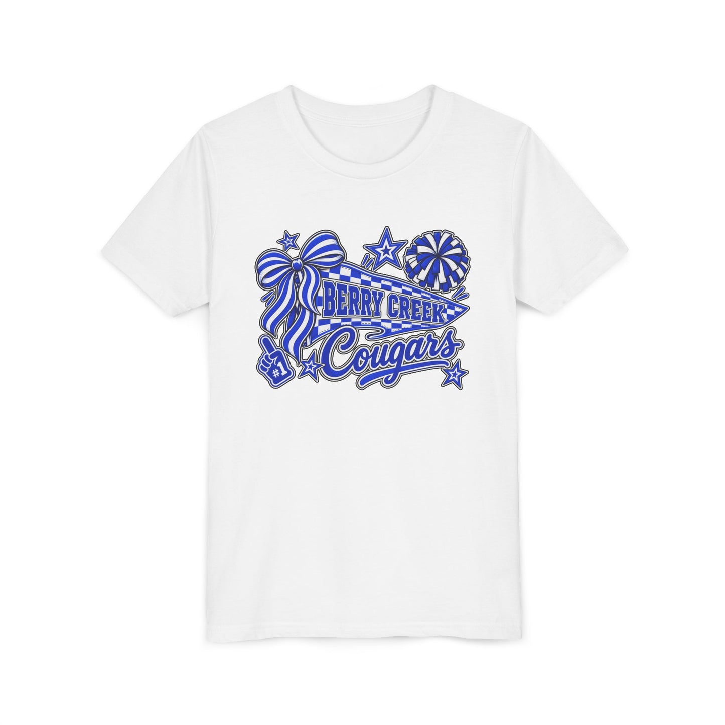 Berry Creek Custom Sideline Youth Short Sleeve Tee