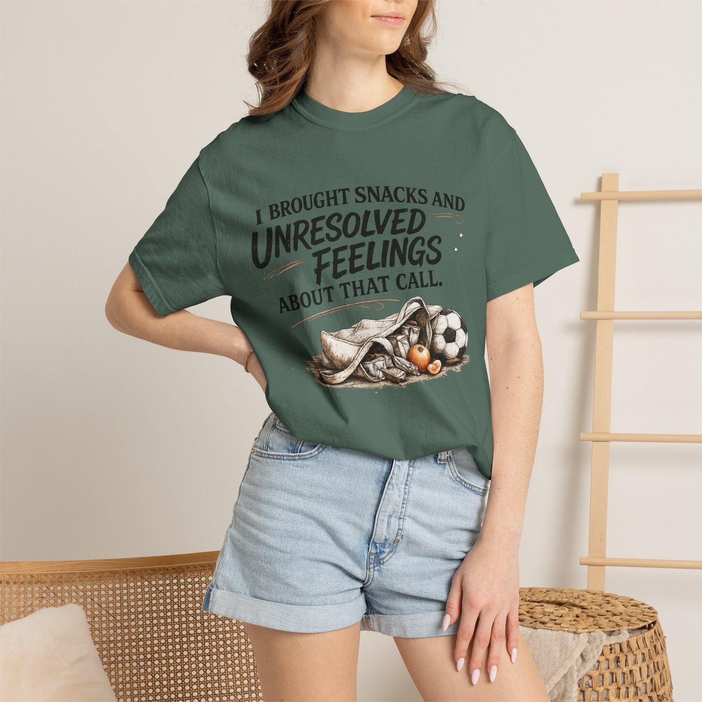 Unresolved Feelings- Unisex Garment-Dyed T-shirt
