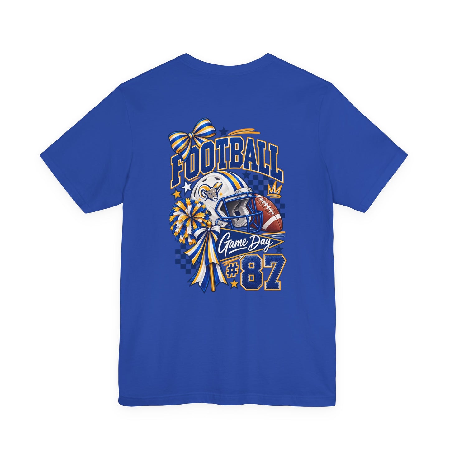 Rams 87 Football Pocket Tee