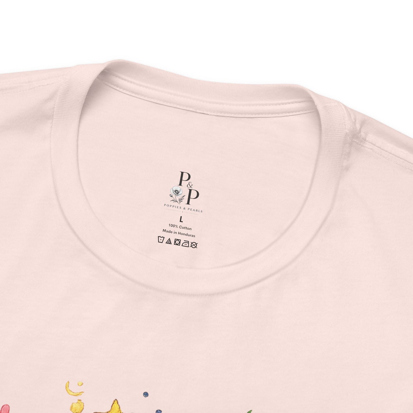 Football Cheer Graphic Tee — Cute Floral & Leopard Sports Shirt