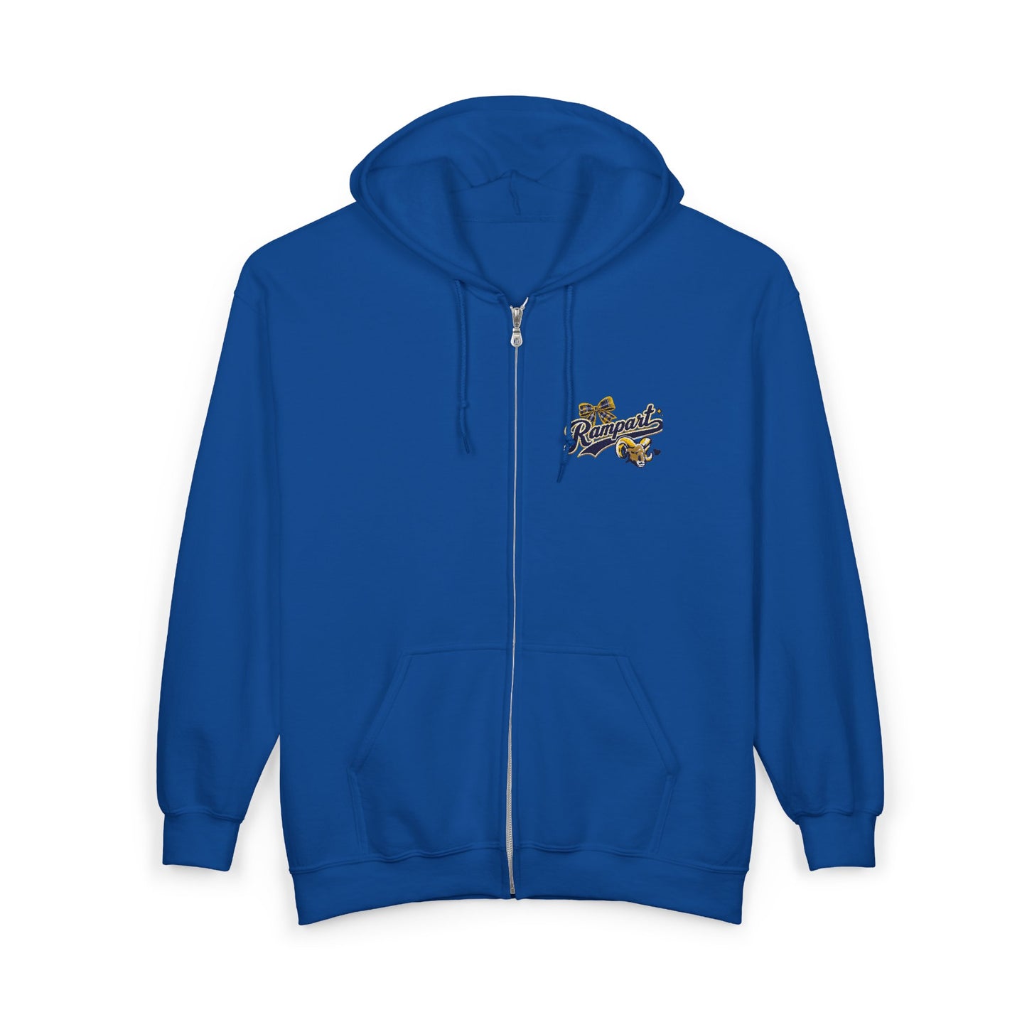 Custom Embroidery Hoodie - Unisex Heavy Blend™ Full Zip Hooded Sweatshirt