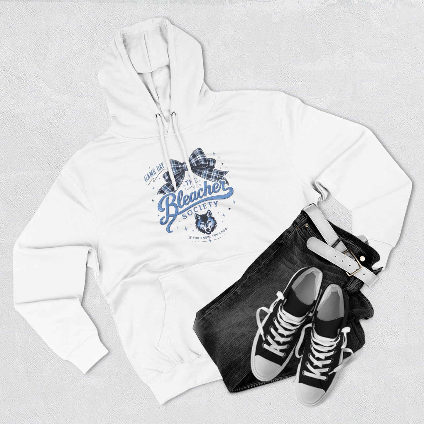Custom - Three-Panel Fleece Hoodie