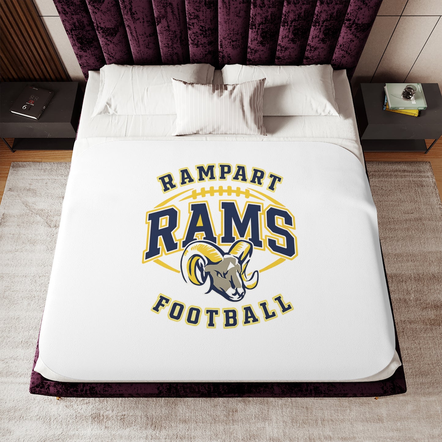 Rams Custom - Sherpa Blanket